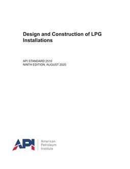 API Std 2510 PDF