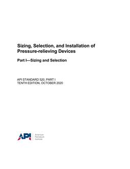 API Std 520, Part 1 PDF