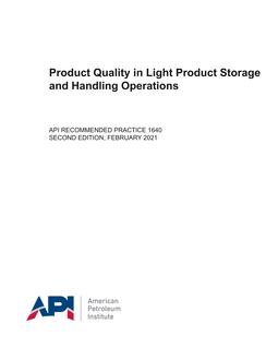 API RP 1640 PDF