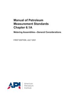 API MPMS Chapter 6.1A PDF