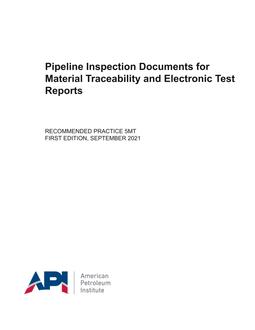 API RP 5MT PDF