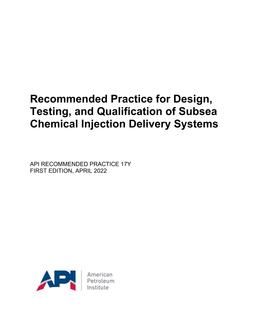 API RP 17Y PDF