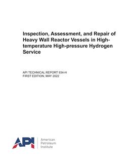 API TR 934-H PDF