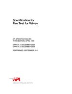 API Spec 6FA (R2011) PDF