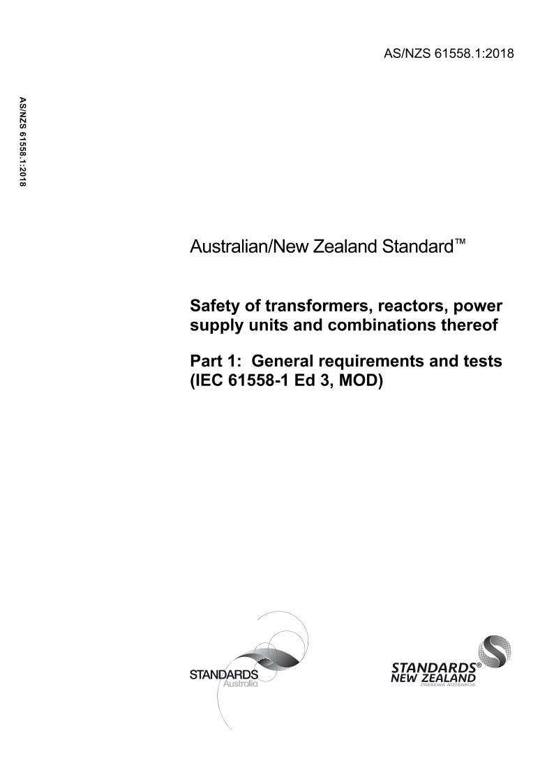 AS/NZS 61558.1 PDF