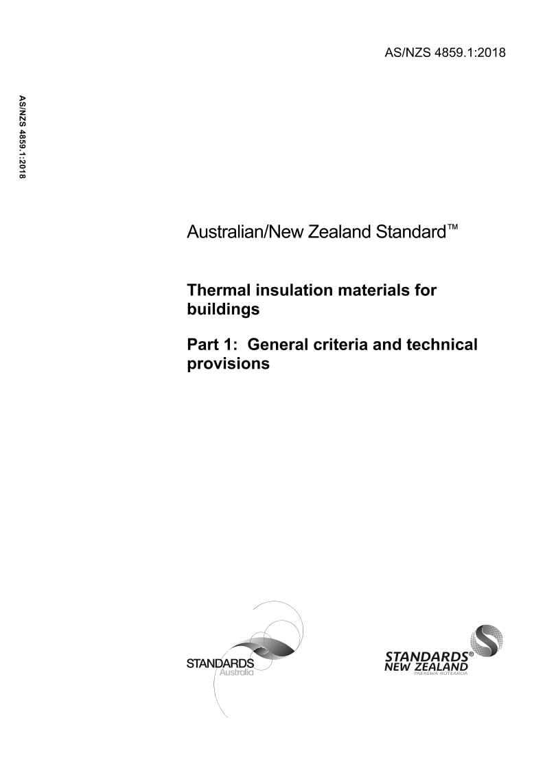 AS/NZS 4859.1 PDF