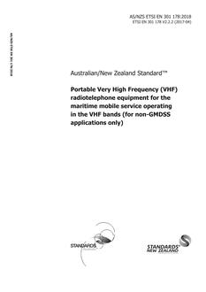 AS/NZS ETSI EN 301 178 PDF