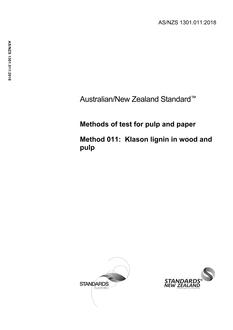 AS/NZS 1301.011 PDF