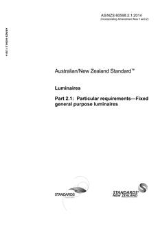 AS/NZS 60598.2.1 PDF