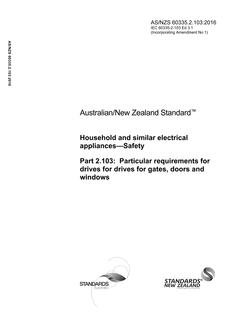 AS/NZS 60335.2.103 PDF