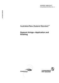 AS/NZS 2589 PDF