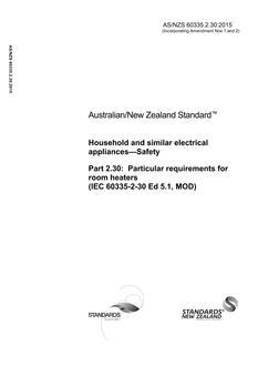 AS/NZS 60335.2.30 PDF