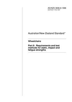 AS/NZS 3696.8:1998 PDF