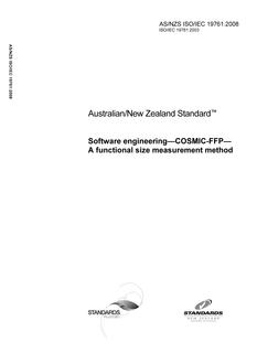 AS/NZS ISO/IEC 19761:2008 PDF