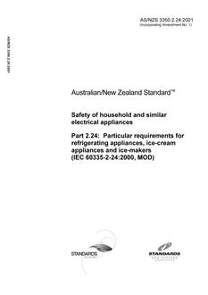 AS/NZS 3350.2.24:2001 PDF