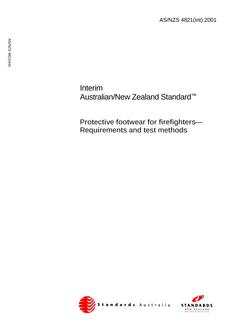 AS/NZS 4821(INT):2001 PDF