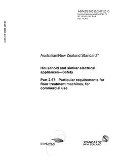 AS/NZS 60335.2.67 PDF