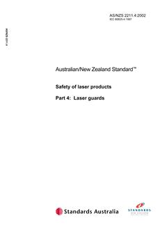 AS/NZS 2211.4:2002 PDF