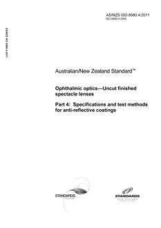 AS/NZS ISO 8980.4 PDF