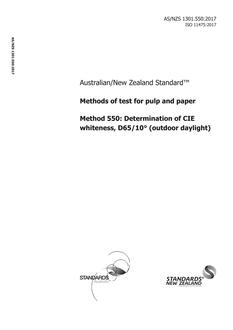 AS/NZS 1301.550 PDF