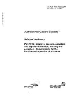 AS/NZS 4024.1906 PDF