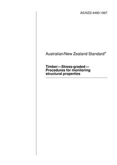 AS/NZS 4490:1997 PDF