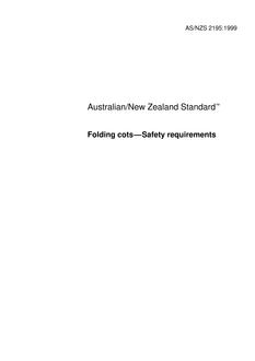 AS/NZS 2195:1999 PDF