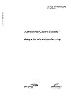 AS/NZS ISO 19118 PDF