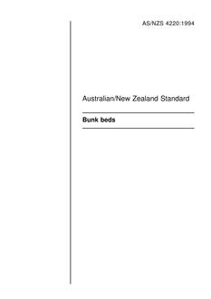 AS/NZS 4220:1994 PDF