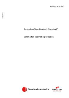 AS/NZS 2635:2002 PDF