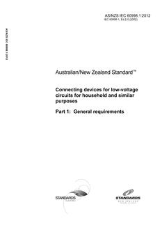 AS/NZS IEC 60998.1 PDF