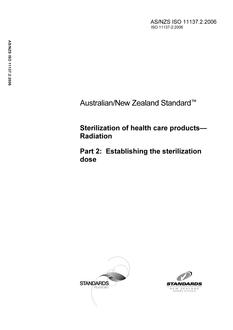 AS/NZS ISO 11137.2 PDF