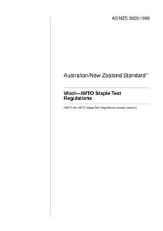 AS/NZS 3829 PDF