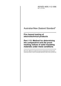 AS/NZS 4695.112:1996 PDF