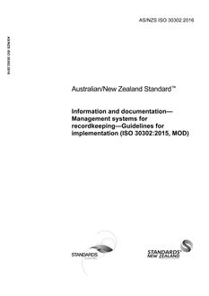 AS/NZS ISO 30302 PDF