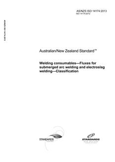 AS/NZS ISO 14174 PDF