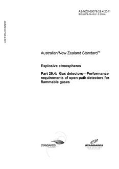 AS/NZS 60079.29.4 PDF