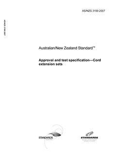 AS/NZS 3199:2007 PDF