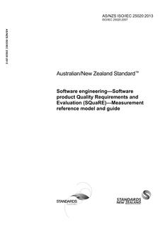 AS/NZS ISO/IEC 25020:2013 PDF