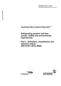 AS/NZS 5149.1 PDF