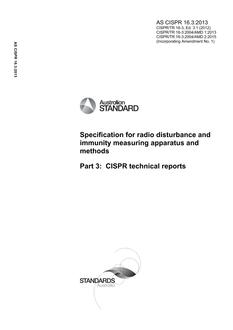 AS/NZS CISPR 16.3 PDF