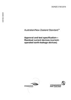 AS/NZS 3190 PDF