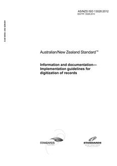 AS/NZS ISO 13028 PDF