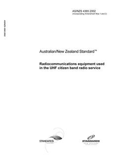 AS/NZS 4365:2002 PDF