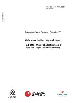 AS/NZS 1301.411S:2004 PDF