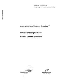 AS/NZS 1170.0 PDF