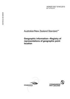 AS/NZS ISO 19145 PDF