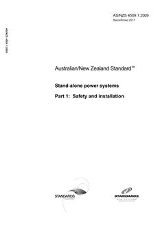 AS/NZS 4509.1 PDF