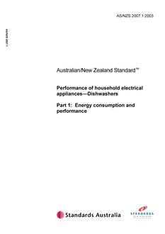 AS/NZS 2007.1:2003 PDF