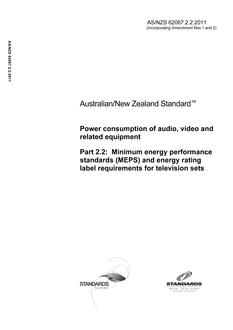 AS/NZS 62087.2.2 PDF